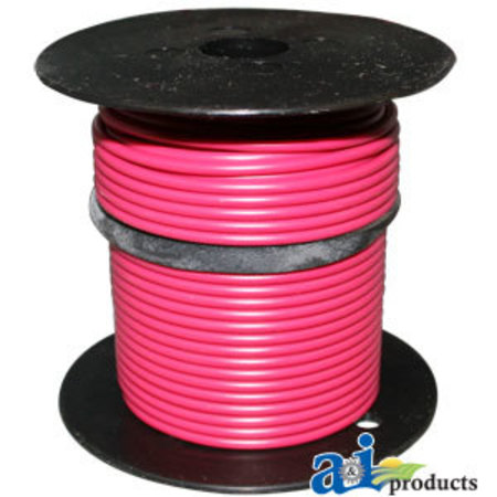 A & I PRODUCTS Primary Wire, 100', 16 Ga. (RED) 3" x3" x4" A-26A416